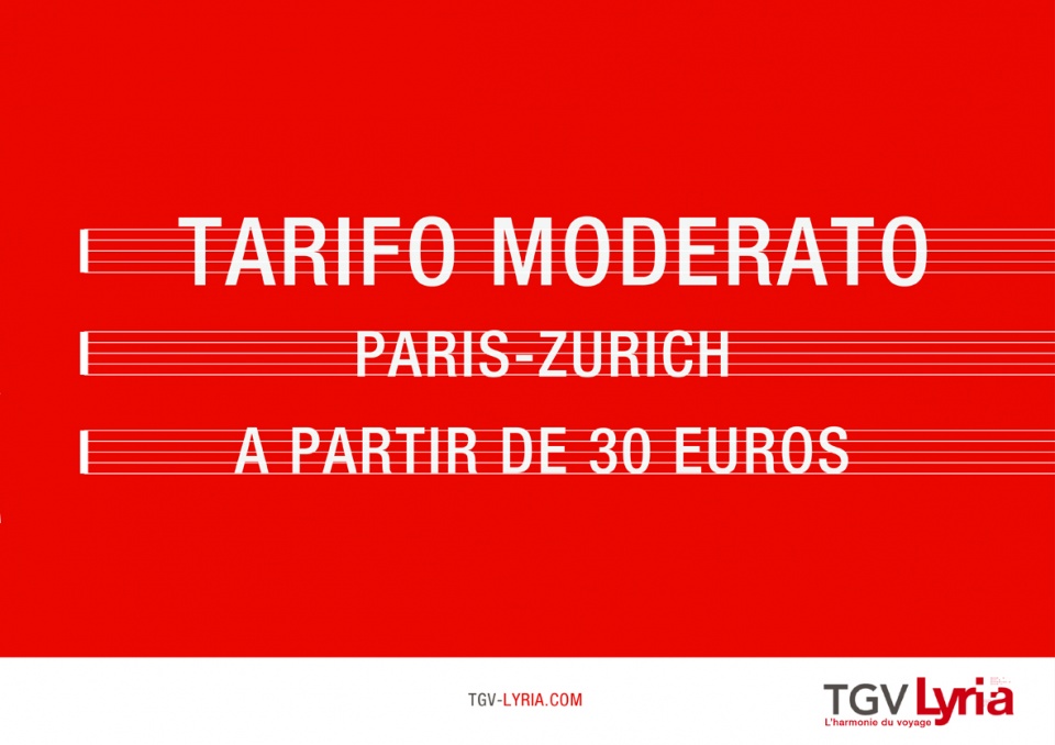 TGV LYRIA - Promo - Tarifo Moderato